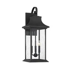 Hancock 3 Light Outdoor Wall Lantern In Matte Black By Savoy House 5-452-BK. Fixed Price $652.00.