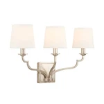 Capital Lighting Ophelia 3-LIGHT Vanity, Winter Gold 138731WG-698. Fixed Price $240.00.