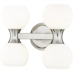 Z-lite 494-4V-BN Artemis Light 13 Inch Brushed Nickel Vanity Wall. Fixed Price $156.00.