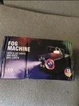 Fog Machine With 8 Led Lights And Disco Ball, Wireless Remote Control Bluetooth. Fixed Price $49.95.
