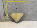 Robert Sonneman George Kovacs Gold Tone Postmodern 1987 Wall Sconce Light Vtg. Fixed Price $38.24.