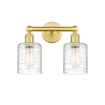 Innovations Edison Cobbleskill 2LT 14" Bath, Gold/deco Swirl 616-2W-SG-G1113. Fixed Price $321.20.