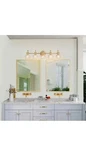 Lnc Gold Vanity Modern Linear 35.5 In. 5-LIGHT Contemporary Bathroom New. Fixed Price $89.99.