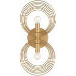 Crystorama DOR-B7722-RG Doral Bath Wall Light In Renaissance Gold. Fixed Price $158.40.