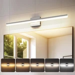 Led Modern Bathroom Fixtures 22W Brushed Nickel Vanity Lights Bar 5CCT .... Fixed Price $94.56.