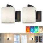 A1A9 Battery Operated Wall Sconce Set Of 2, Cordless 22426-BLACK. Fixed Price $71.23.