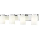 Z-lite 746-4V-CH Burk Light 30 Inch Chrome Bath Vanity Wall. Fixed Price $272.00.