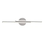 Afx Lighting Ella 24'' Led Vanity, Nickel/frosted - ELAV2404L30D1SN. Fixed Price $95.20.