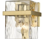 Z-lite 1938-1S-MGLD Bennington Wall Sconce, 1-LIGHT 100 Watts, Modern Gold. Fixed Price $82.96.