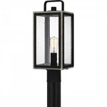 Modern Bathroom Vanity Light Matte Black Wall Sconce Quoizel Open Box. Fixed Price $119.99.