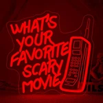 What Your Favorite Scary Movie Neon Sign Red Led Wall Light Retro Phone. Fixed Price $52.48.