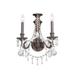 Crystorama Vanderbilt Light Bronze Sconce 5162-EB-CL-MWP. Fixed Price $294.99.