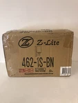 Z-lite Savannah Single Light 10" Tall Bathroom Sconce With Clear Glass Shade. Fixed Price $72.99.