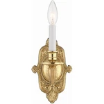 Crystorama 641-PB Marlowe Bath Sconce Wall Light In Polished Brass. Fixed Price $248.00.