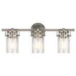 Kichler Brinley 3 Light 24" Wide Bathroom Vanity 45689NI. Fixed Price $94.99.