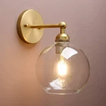 Antique Brass Boho Wall Sconce Vintage 1-LIGHT Fixture For Bathroom & Hallway. Fixed Price $114.99.