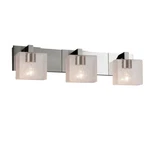 Justice Fusion Modular 3-LT Bath, Rtl/seed/nkl E26 FSN-8923-55-SEED-NCKL. Fixed Price $280.00.