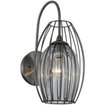 Kalco Lighting 404821CM Emilia Wall Sconce Chemical Stainless Steel. Fixed Price $401.00.