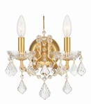 Crystorama Lighting Group 4452-CL-MWP Filmore 13" Tall Gold. Fixed Price $228.00.