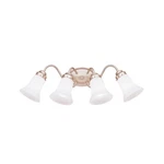 Kichler 6124 Nickel 25"W 4-BULB Bathroom Lighting Fixture. Fixed Price $114.97.