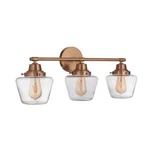 Craftmade Essex Light Vanity, Satin Brass - 19528SB3. Fixed Price $149.99.