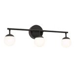 Afx Lighting Pearl 24" Led Vanity, Black/white - PRLV2408L30D1BK. Fixed Price $95.20.