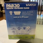 Satco S7205 15-WATT Medium Base PAR30, 4100K, 120V. Fixed Price $6.49.