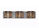 ET2 E21316-10 Chrome Inca 24" Crystal Bath Light With Halogen Bulbs. Fixed Price $139.95.