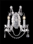 Mcgregor Antique Crystal Wall Sconce, Polished Chrome. Fixed Price $299.00.