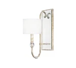 Capital Lighting 613311-654 Silver Charleston 1-LIGHT Bathroom Sconce Brand New. Fixed Price $125.00.