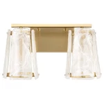 Quorum International 5575-2 Prestige Light 17"W Vanity Brass. Fixed Price $243.00.