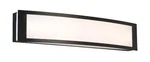 Hampton Bay IQP1381L4BK Vanity Light Bar - Black New. Fixed Price $49.99.