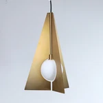 Tech Lighting Visual Comfort Orbel Pyramid Pendant 700TDOBLPR-LED930, Open Box. Fixed Price $295.00.