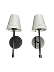 Globe Electric Wireless Rechargeable Led Wall Sconce 2-PACK New No Box. Fixed Price $25.46.