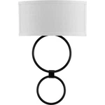 Progress Lighting P710058-30 21" Tall Led Circle Wall Sconce Black. Fixed Price $81.43.
