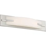 Nuvo Lighting 62/1081 Bow Led 20 Inch Brushed Nickel Vanity Wall. Fixed Price $167.99.