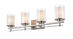 Millennium 4-LIGHT Wall Sconce In Brushed Nickel. Fixed Price $259.90.