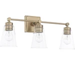 Capital 121831AD-432 Vanity, 3-LIGHT 300 Total Watts, Aged Brass. Fixed Price $147.70.