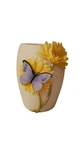 Fairy Night Light -iris And Orchid Design Inc. Butterfly Daisy Motif ..electric. Fixed Price $37.99.