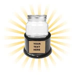 Small Light Base Specimen Artifact Glass Jar Bottle Table Desk Stand Display. Fixed Price $36.99.