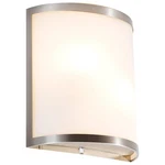 Access Lighting Artemis 2-LIGHT 11" Sconce, Brushed Steel/opal 20439-BS-OPL. Fixed Price $124.00.