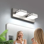 360 Rotate 2-LIGHT Led Bathroom Vanity Fixtures, 900LM Acrylic Brushed. Fixed Price $46.11.