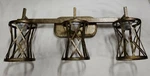 New! Millennium Lighting 2273-VG Lakewood 3-LIGHT Bath Vanity Decor Vintage Gold. Fixed Price $44.00.