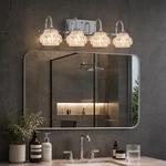 23" Crystal Vanity Light Bathroom Mirror Chrome Wall Lamp Elegant Sconce Fixture. Fixed Price $78.99.