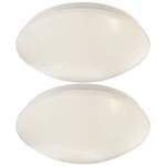 2X Kichler 10760WHLED 14" 200W Max Power Ceiling Space White Light. Fixed Price $30.99.