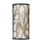 Varaluz 381W02 Scribble Light 16" Tall Wall Sconce - Matte Black / Artifact. Fixed Price $399.00.