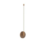 Kuzco Motif 22" Led Wall Sconce, Brushed Gold/clear WS74122-BG. Fixed Price $140.80.