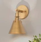 Classy Leaves Gold Wall Sconce, Antique Farmhouse Sconces Lighting, Mode.... Fixed Price $22.00.