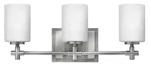 Hinkley Lighting 57553 Laurel 19.5"W Bathroom Vanity - Nickel. Fixed Price $237.15.