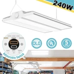 240 Watt Led Linear High Bay Light Indoor Commercial Ceiling Fixture 4500K-5700K. Fixed Price $101.22.